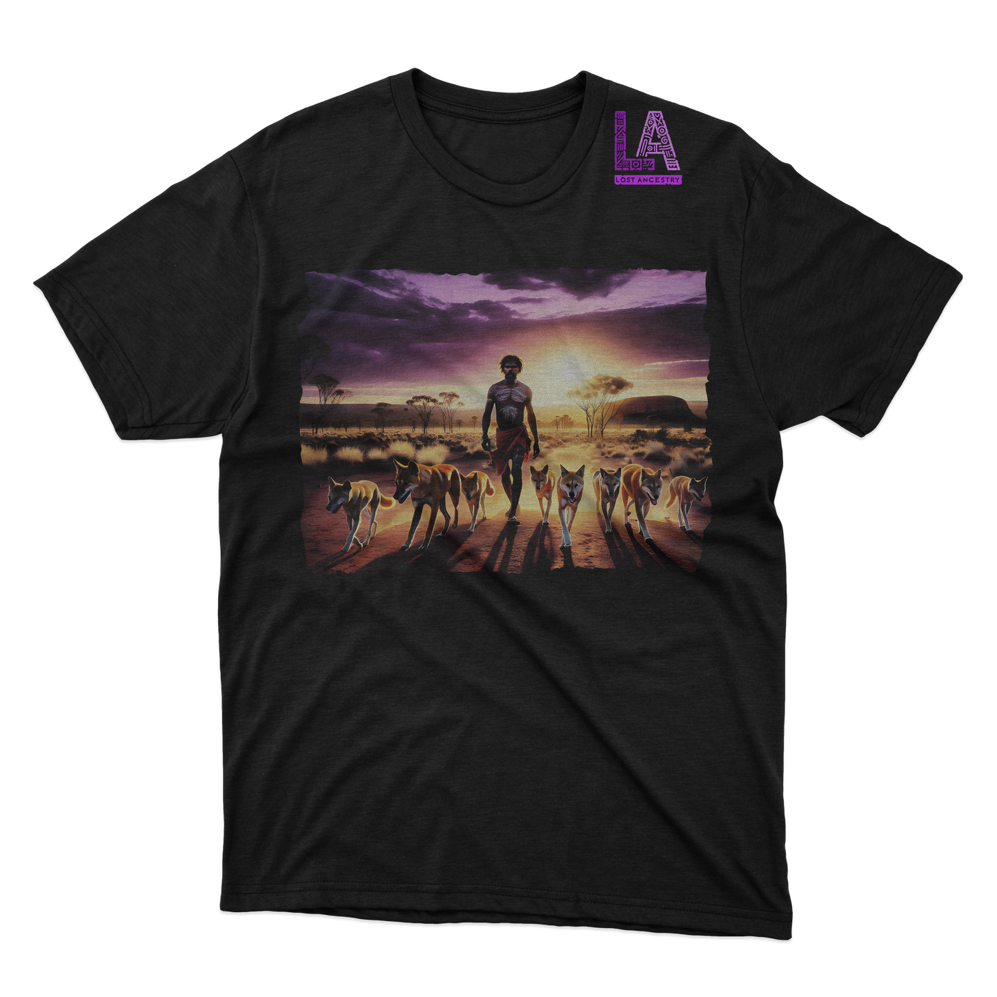 Aboriginal-Dingo Graphic Tee
