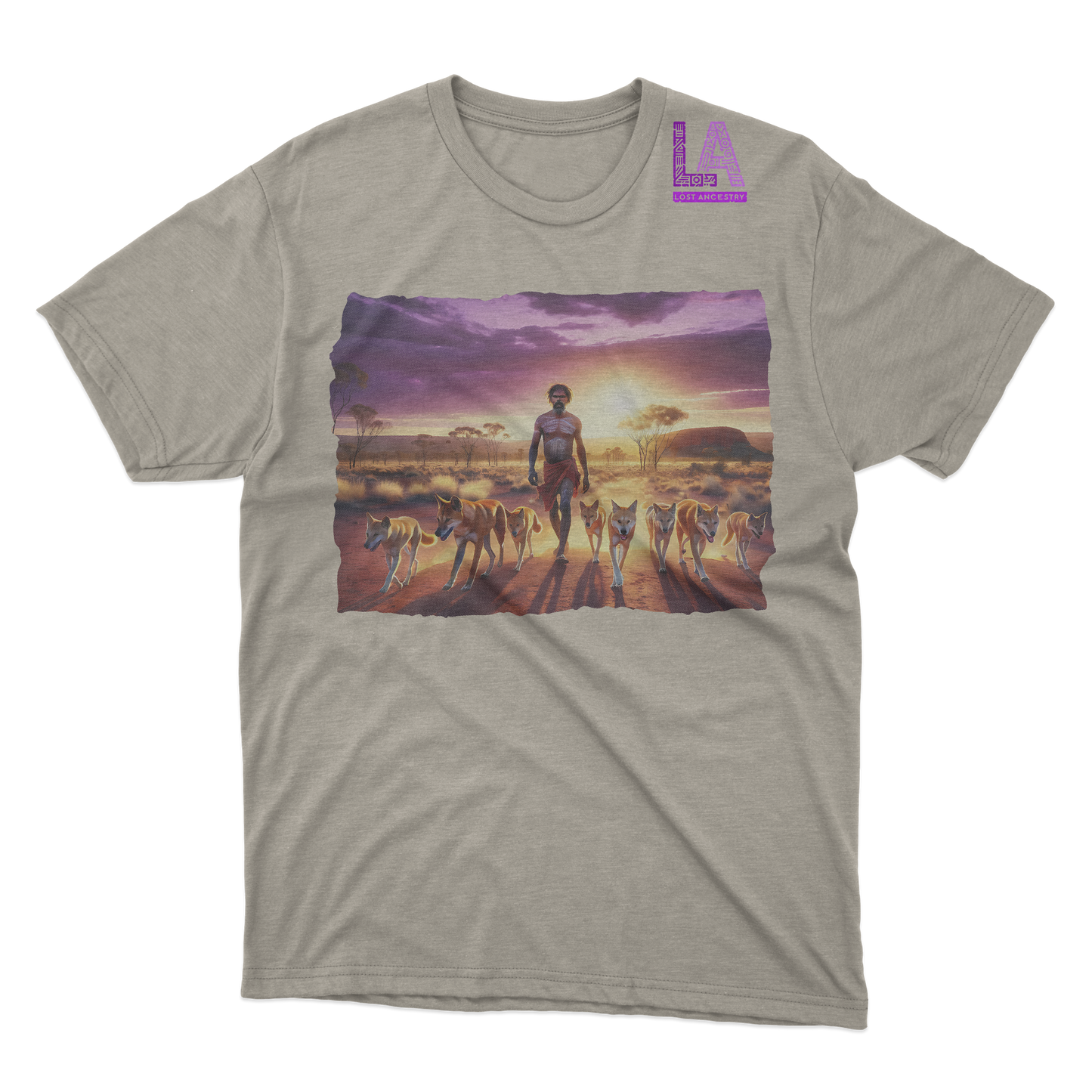 Aboriginal-Dingo Graphic Tee