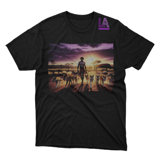 Aboriginal-Dingo Graphic Tee