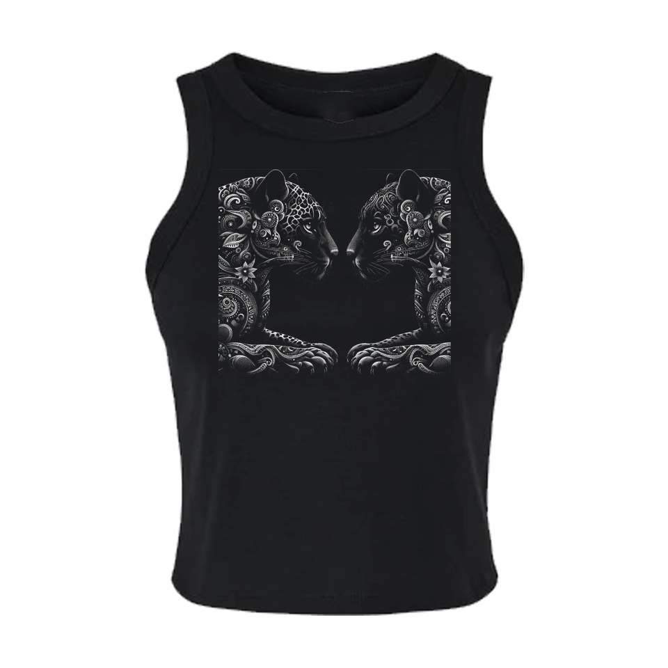 Ladies Jaguar Tank/Croptop